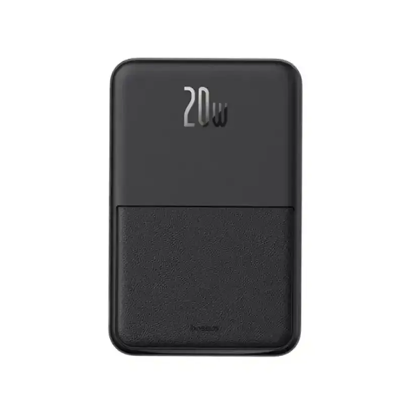 ویژگی های پاور بانک بی سیم مگنتی باسئوس مدل Magnetic Wireless 20w با ظرفیت 5000 میلی‌آمپر ساعت